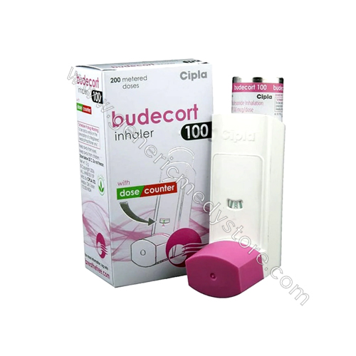 Buy Budecort Inhaler 100 Mcg