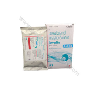 Buy Levolin Respules 0.63 Mg