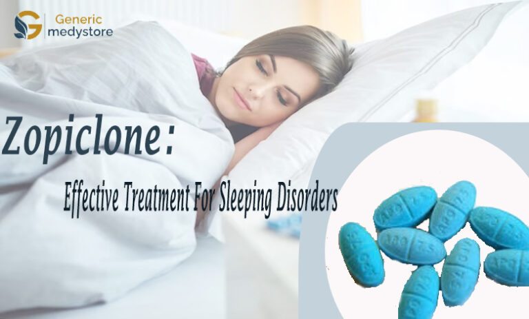 Is Zopiclone Medicine Helpful For Treatment Of Sleeping Disorders?